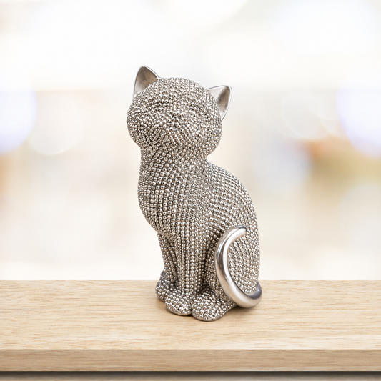 Enfeite Premium Gato Brilhante