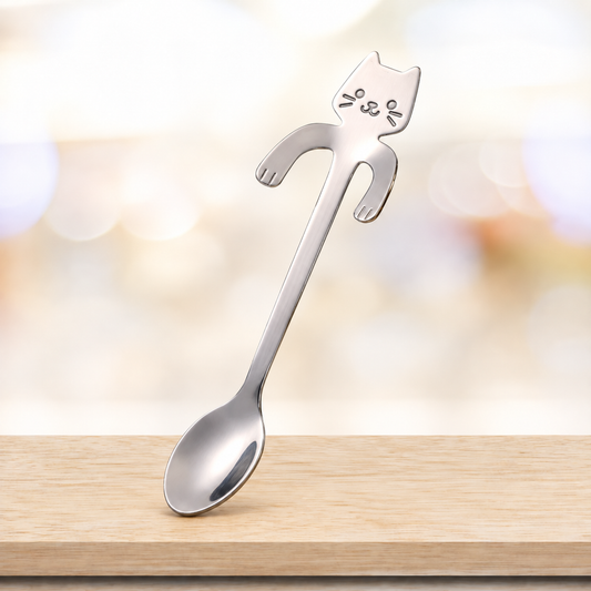Colher Inox Gatinho