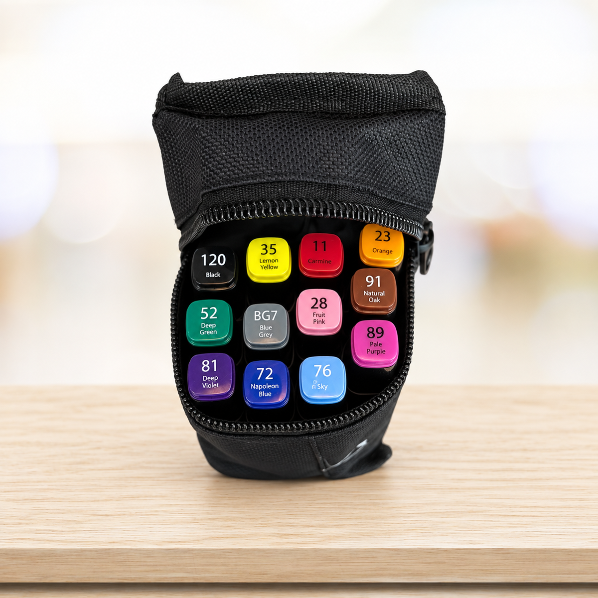 BOBBIE GOODS – Kit com 12 Canetas Coloridas