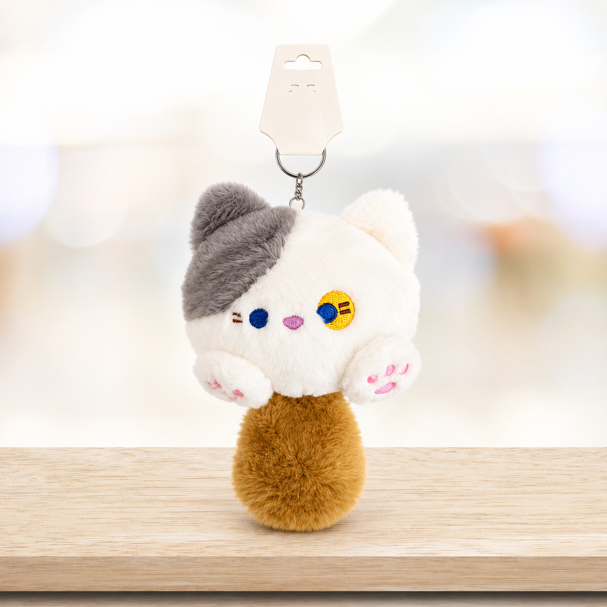 Chaveiro Premium Gatinho de Pelúcia