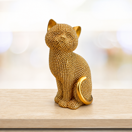 Enfeite Premium Gato Brilhante