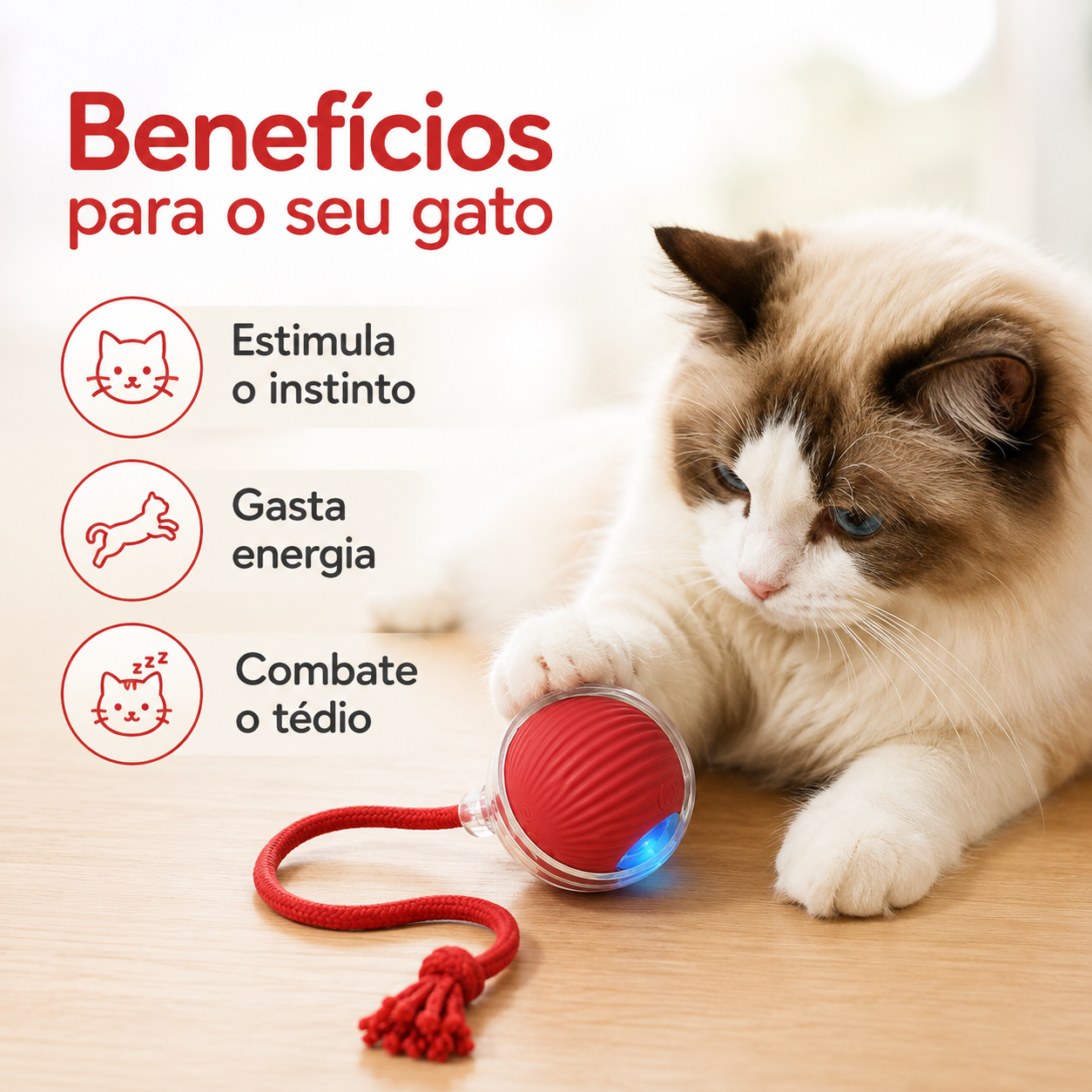 Bola Inteligente para Gatos